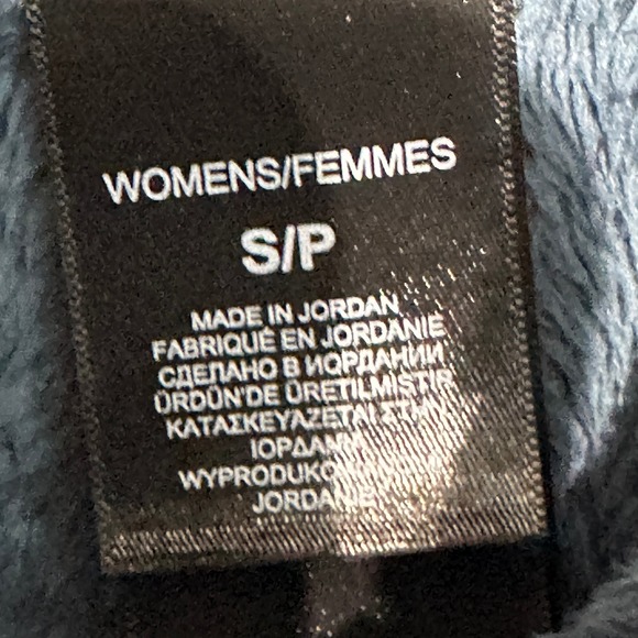 The North Face Osito Full Zip Fleece Jacket Teal Blue Womens Small S - Picture 5 of 6